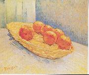 Still Life with Oranges Basket, Vincent Van Gogh